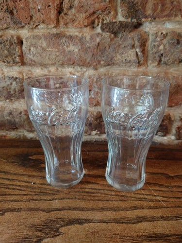 Coca cola glasses clear - glasses,