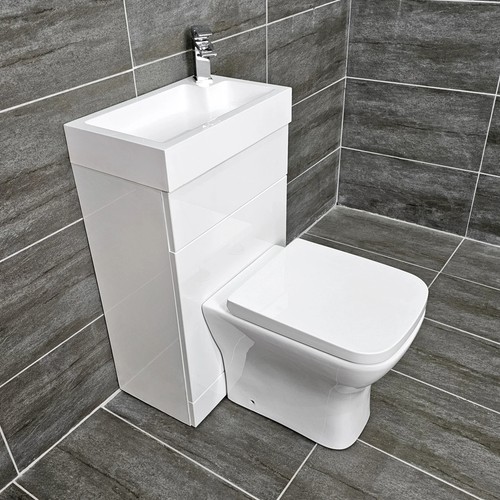 White all one space saving - in,