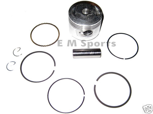 Piston kit rings - kit, 50cc