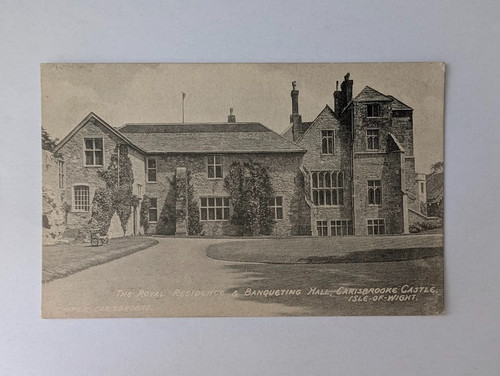 Vintage postcard carisbrooke - vintage,
