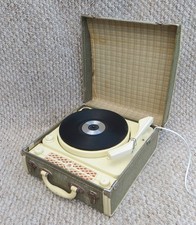 SUPERB EARLY REGENTONE VINTAGE RECORD PLAYER (1954)  FULLY SERVICED & WORKING