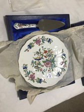 AYNSLEY PEMBROKE CAKE PLATE &