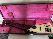 Roland GR-77 B Fretless Bass Guitar, in Pearl with hard case
