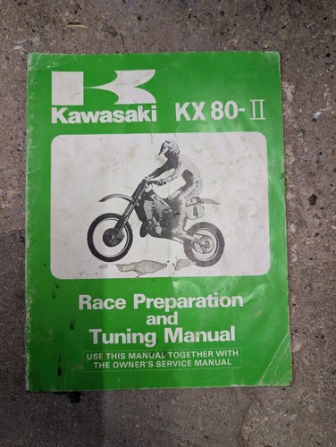 Kawasaki kx80 1985 race - kawasaki,