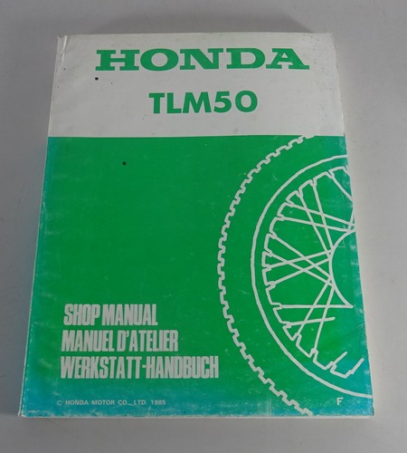 1985 honda tlm workshop - tlm,