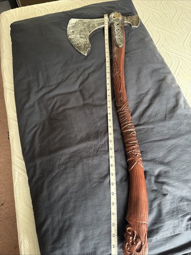 Fake larp cosplay axe costume - fake,