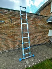 Zarges Compactstep Telescopic Ladder & Stabiliser Bar 3.2m 40410