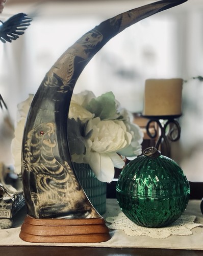 Vintage carved water - carved,