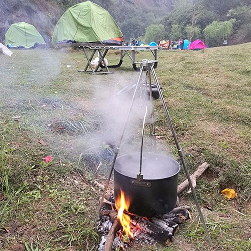 Fire pit cooking - fire,