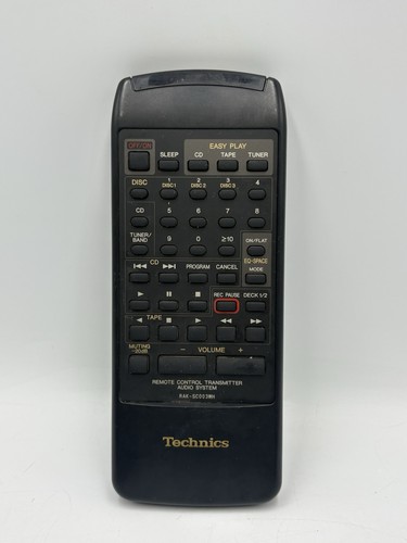 Technics rak sc003wh remote - technics,