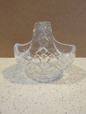 Vintage Cut Glass Flower