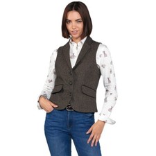 Toggi Ladies Harrow Tweed Gilet