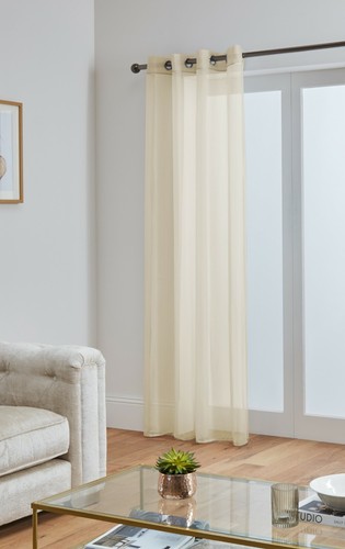 Voile curtains with eyelet - voile,