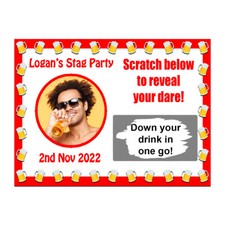 10 x Personalised Stag Do BEER