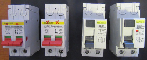 Distribution board mcb - mcb,, rcbo