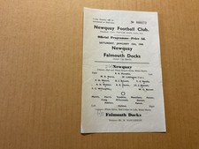 Non League Football Programme