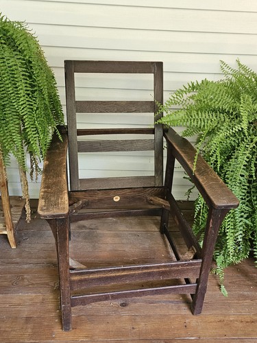 Morris craftsman chair oak - morris,