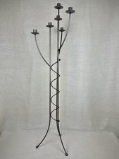 SPIRAL FLOOR STANDING CANDELABRA