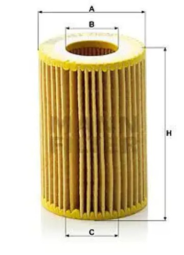 Oil filter - oil, insert