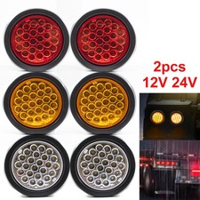 Round led 12v 24v - 2x,