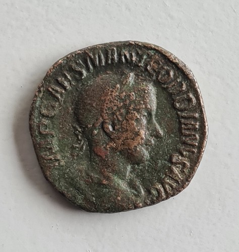 Antique roman bronze - roman, sesterce