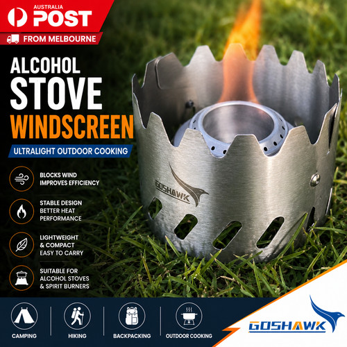 Goshawk alcohol stove - goshawk,
