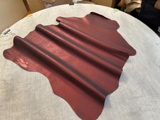 LEATHER SKINS,Hides,,Metallic Burgundy,,,HN1289