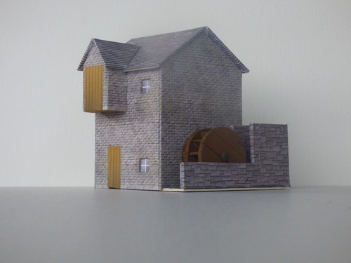 Scale model watermill - scale,