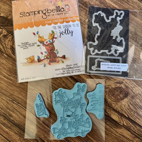 Stamping bella rudolph the - bella, rudolph,