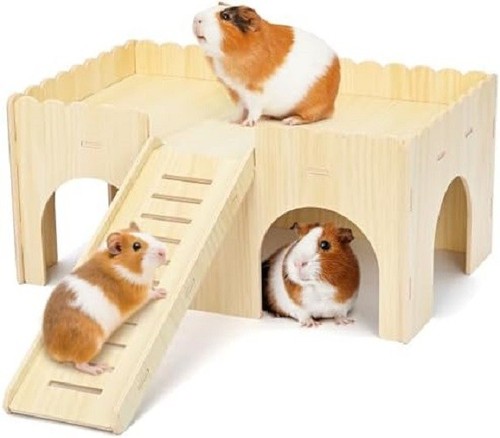 Large wooden guinea pig - wooden,