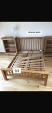 Double Bed Oak Furniture Land