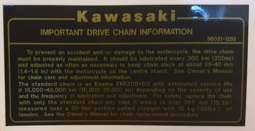 Kawasaki gpz1100 z1100 z1100r - gpz1100,
