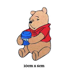 Teddy Bear Embroidery Patch