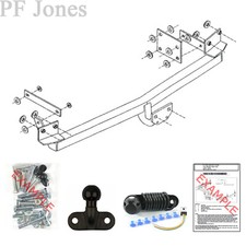 Tow-Trust Towbar for Renault Clio 2 Hatchback 1998-2005 - Flange Tow Bar