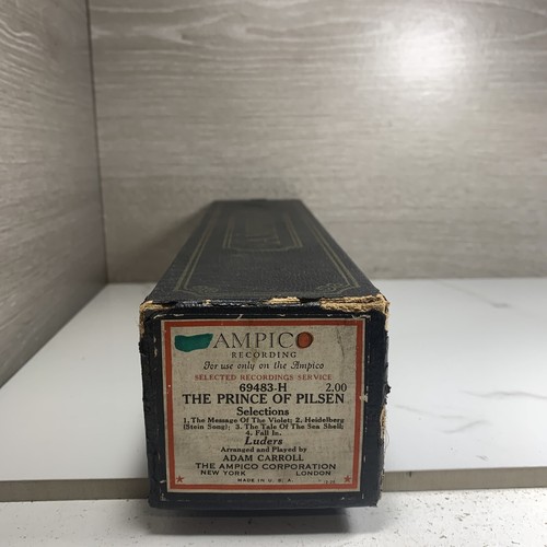 Ampico reproducing piano roll - reproducing,