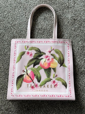 Ted Baker London Blushing Light Pink Peach Blossom Large Icon Tote Bag
