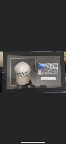 Valentino rossi framed signed - rossi,
