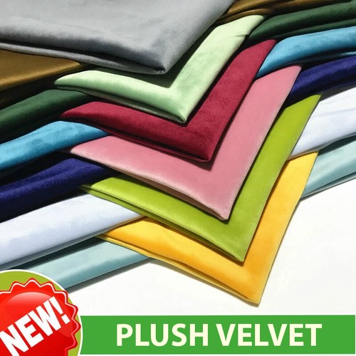 Plush velvet upholstery fabric - velvet,
