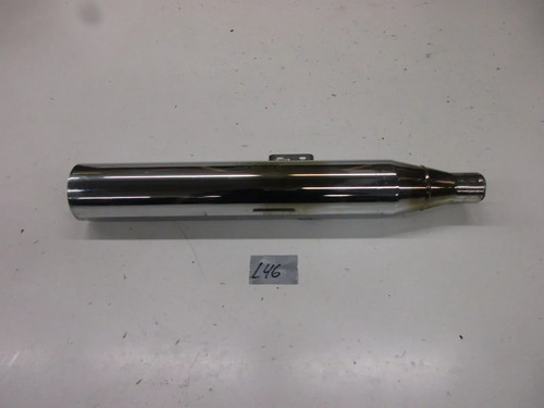 Exhaust silencer l46 harley - exhaust,