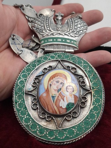 Antique faberge silver enamel - antique,