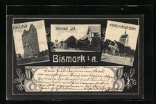 Postcard Bismark i. A., Church