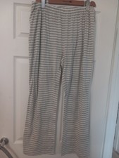 B206 Ladies PJ Grey White