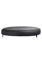 Replacement Hot Tub Cover - Black - 165cm Diameter - Male Clips - WAVE spa etc