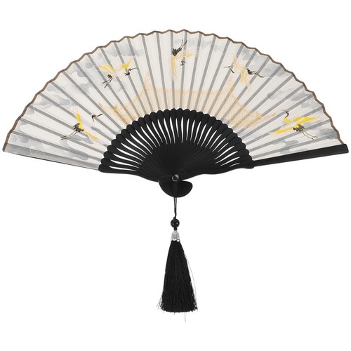 Hand held fan - , foldable