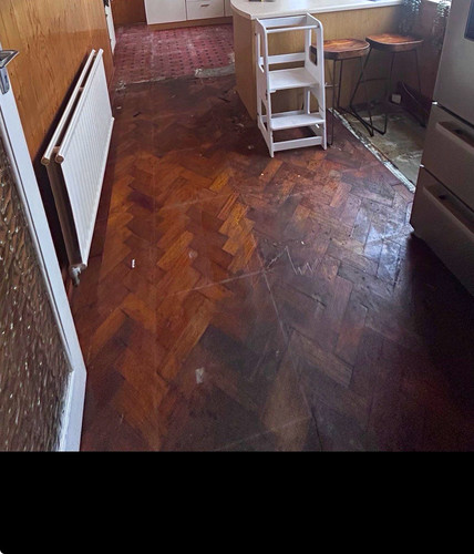 Reclaimed parquet flooring - reclaimed,