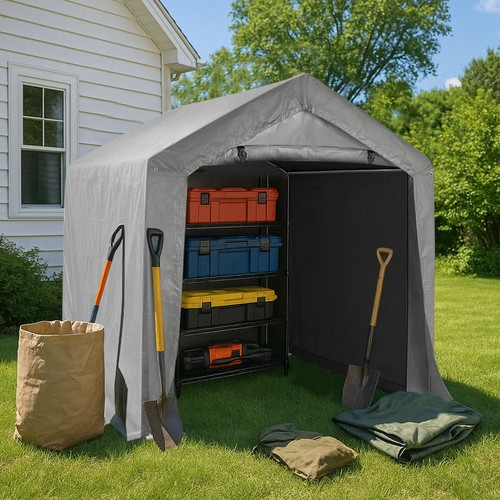 Storage tent 6x6ft garden - 6x6ft,