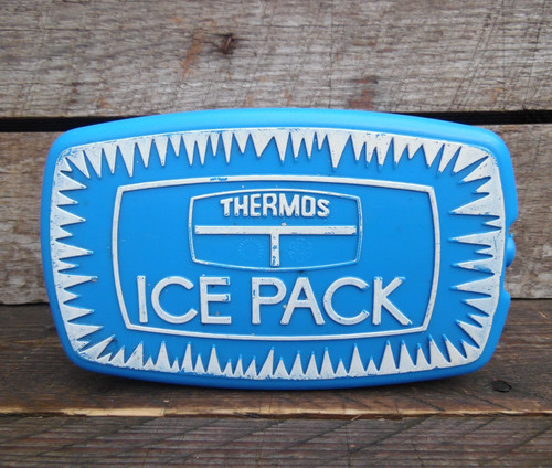 Vintage retro thermos ice - retro, pack