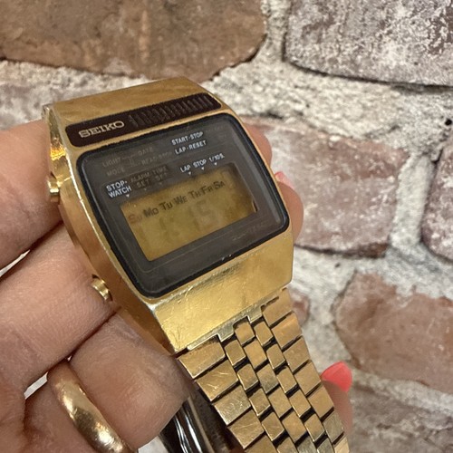 Vintage mens lcd digital - , wrist