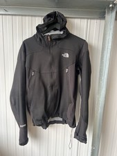 MENS NORTHFACE WINDSTOPPER THE FLIGHT SERIES HOODED JACKET BLACK SMALL