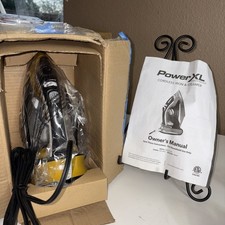 Power XL Phoenix Gold Black Cordless Iron and Steamer Rechargeable ES2416S_04